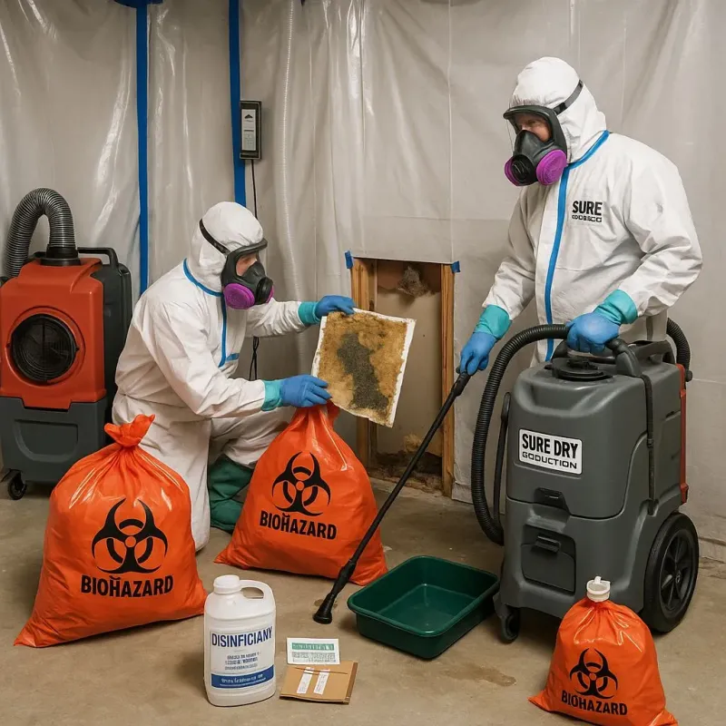 Contaminated Water Handling Protocols process in Hollywood, CA