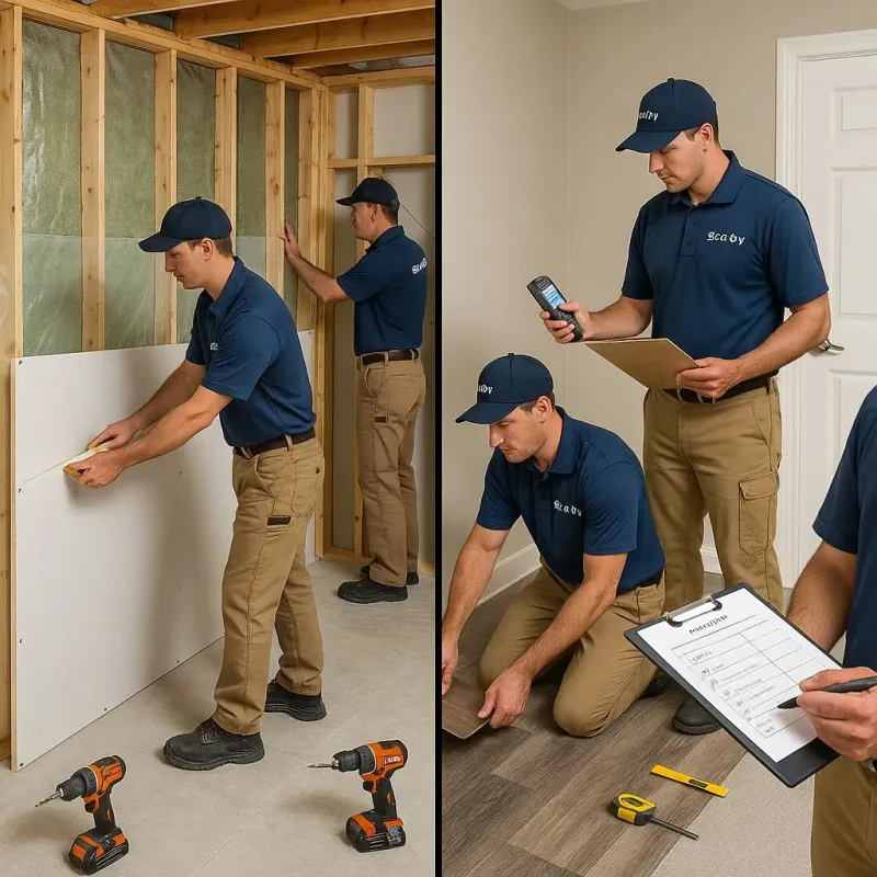 Repairs and Reconstruction process in Hollywood, CA