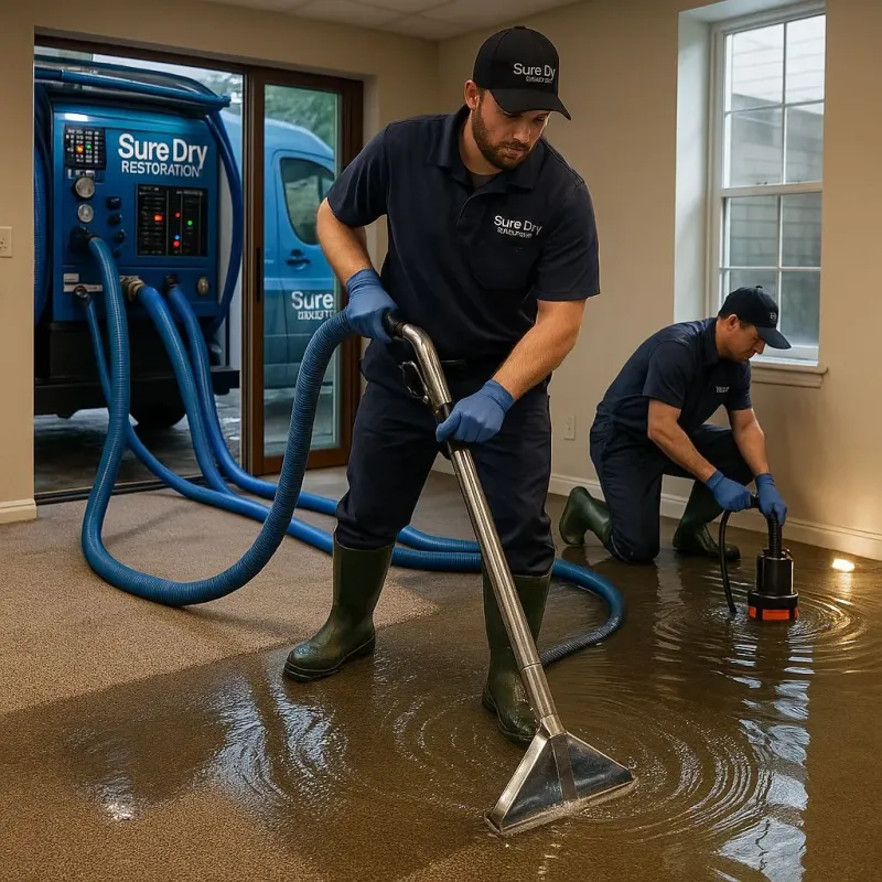 Water Extraction and Removal process in Hollywood, CA